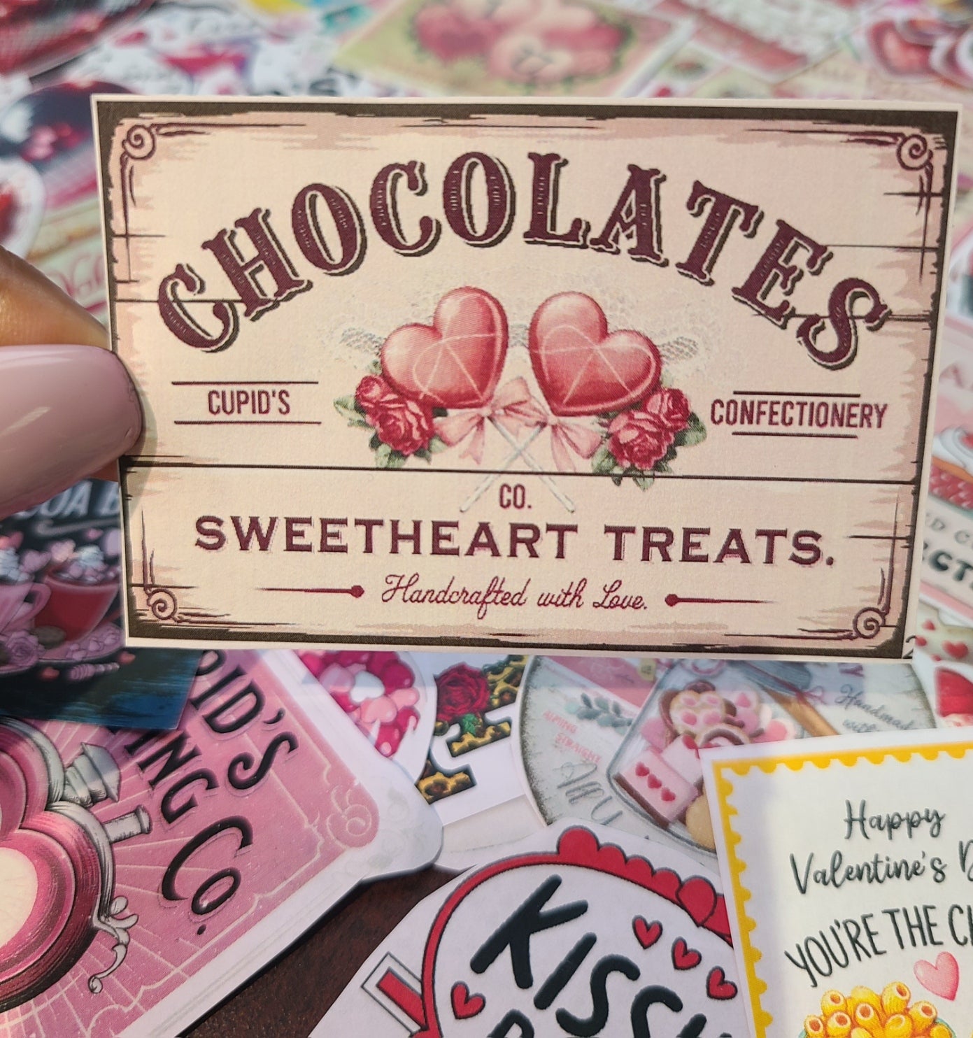 Valentine Sign - Chocolates Sweetheart Treats