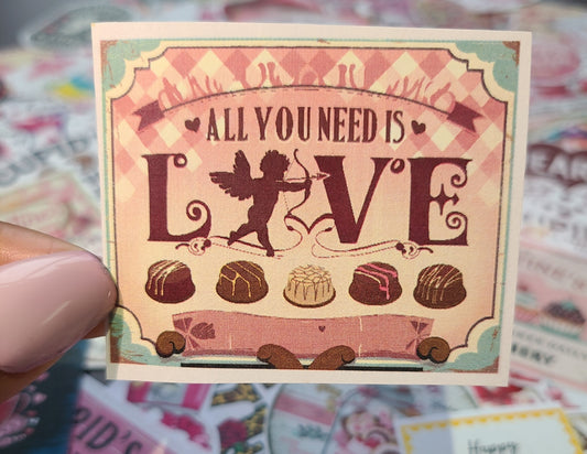 Valentine Sign - All You Need Is Love 5