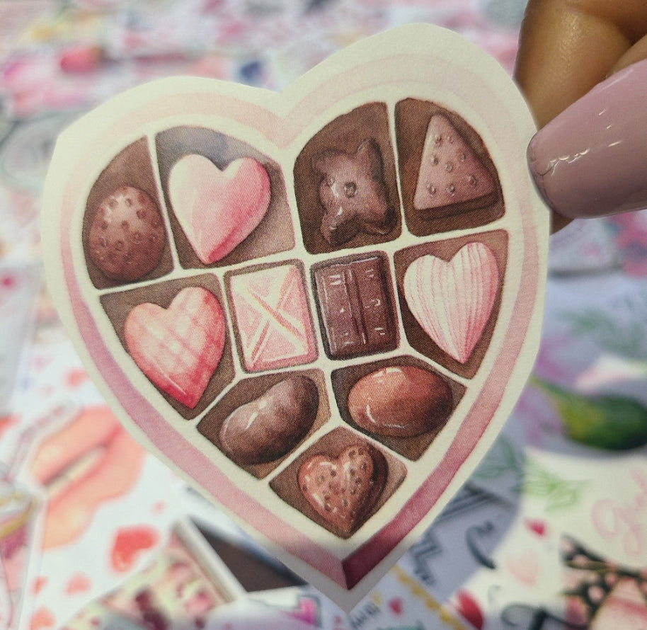 Valentine Heart Shaped Box of Chocolate