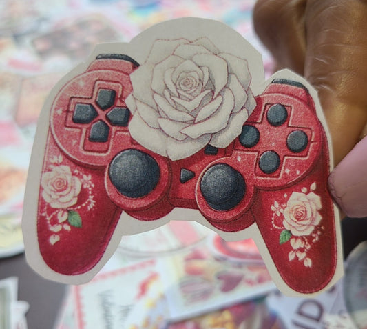 Valentine Red Game Controller 4
