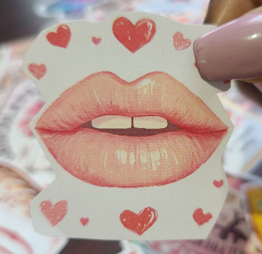 Valentine Lips in Pastel Coral