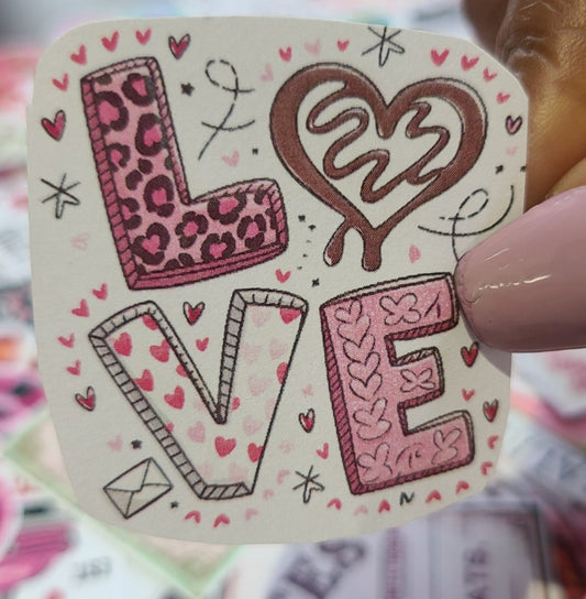 Valentine LO-VE Doodle 23