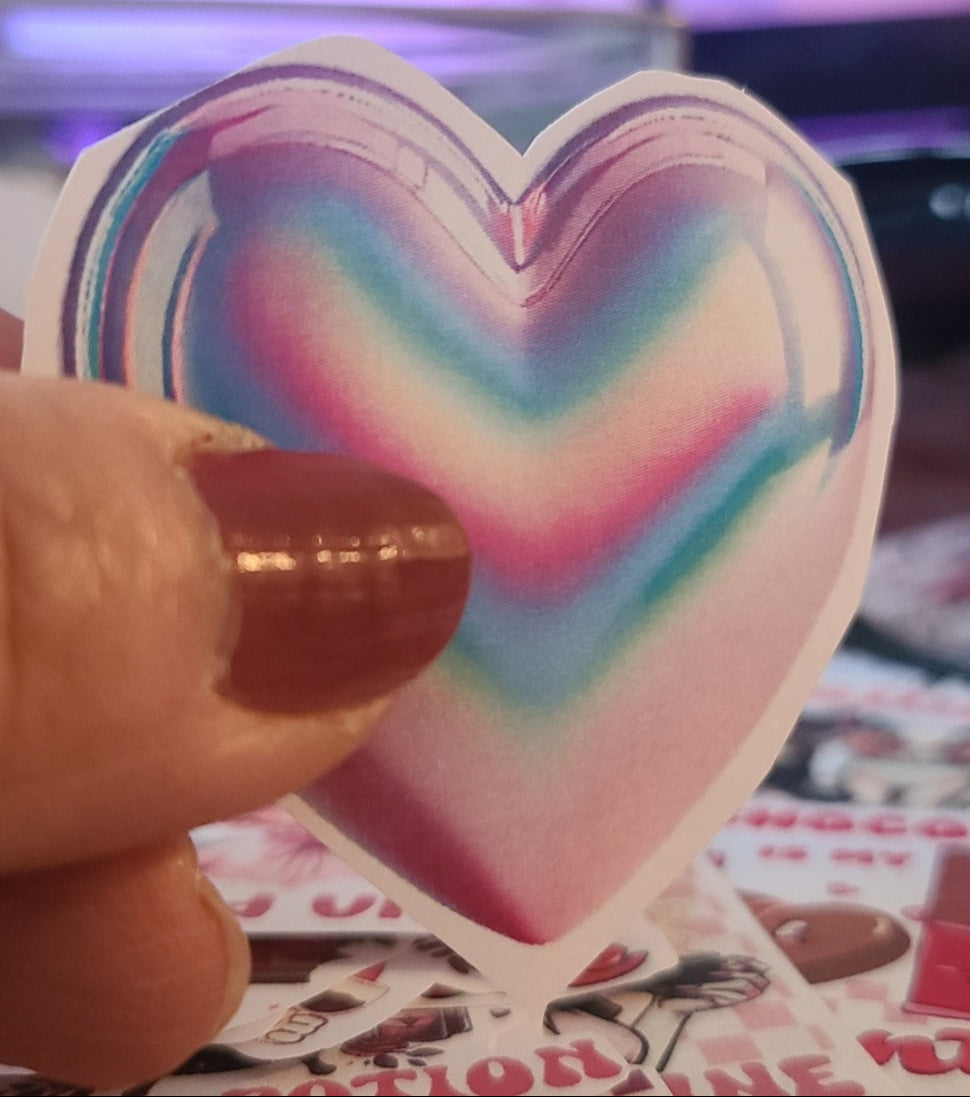 Valentine Shiny Holo Heart