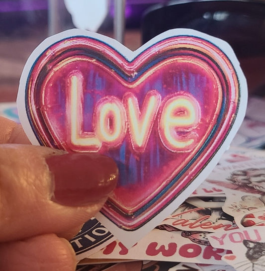 Valentine Neon Love Heart
