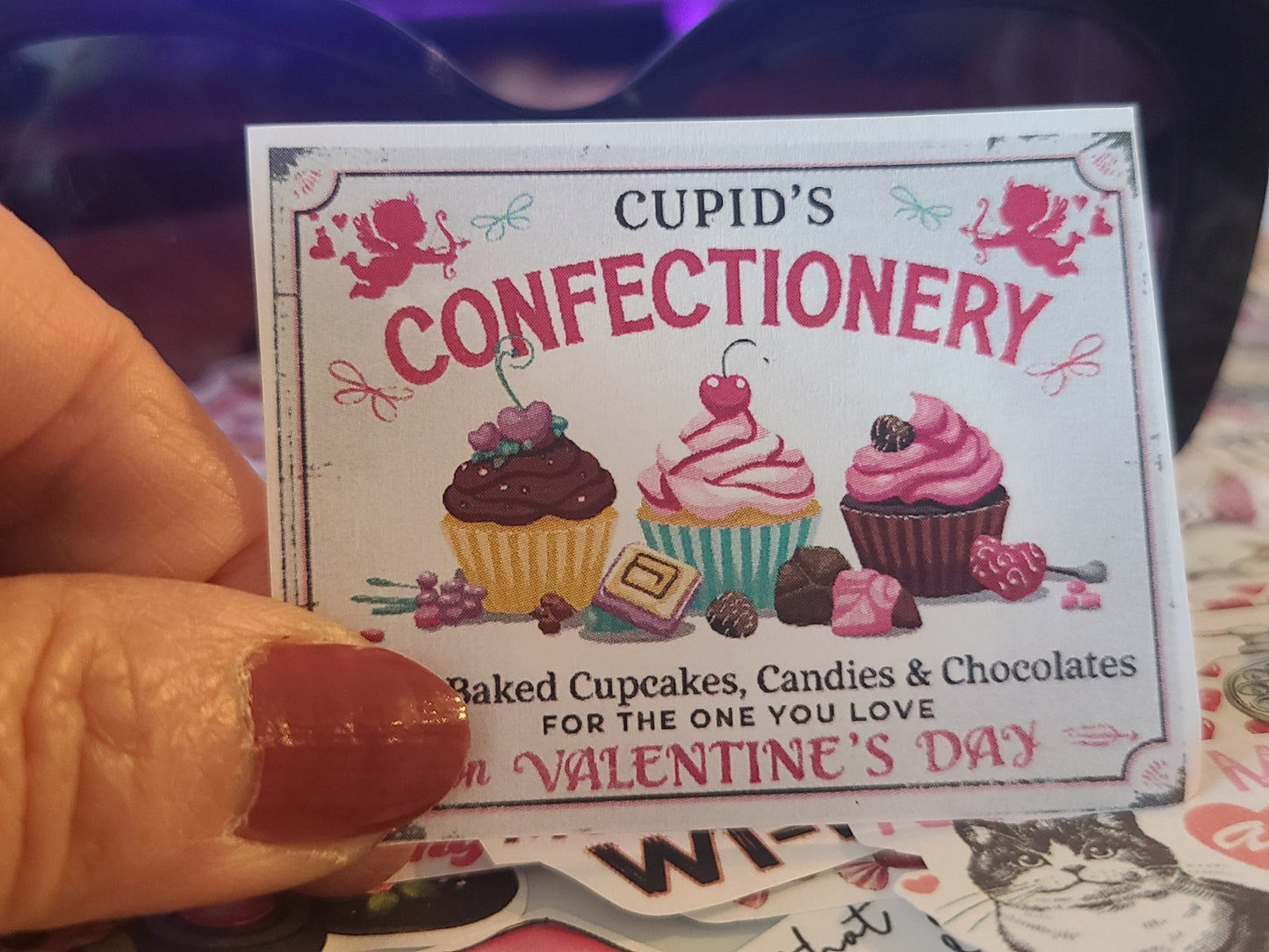 Valentine Sign - Cupid's Confectionery 17