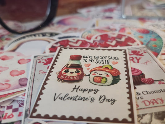 Valentine You're the Soy Sauce to My Sushi 19