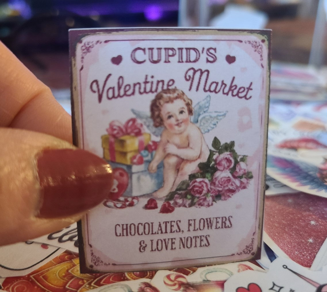 Valentine Sign - Cupid's Valentine Market 8