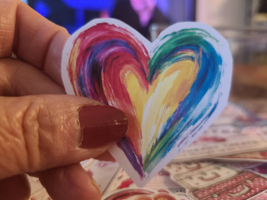 Valentine Brushstroke 💝 Heart