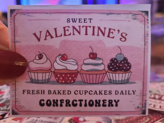 Valentine Sign - Sweet Valentine's Confectionery