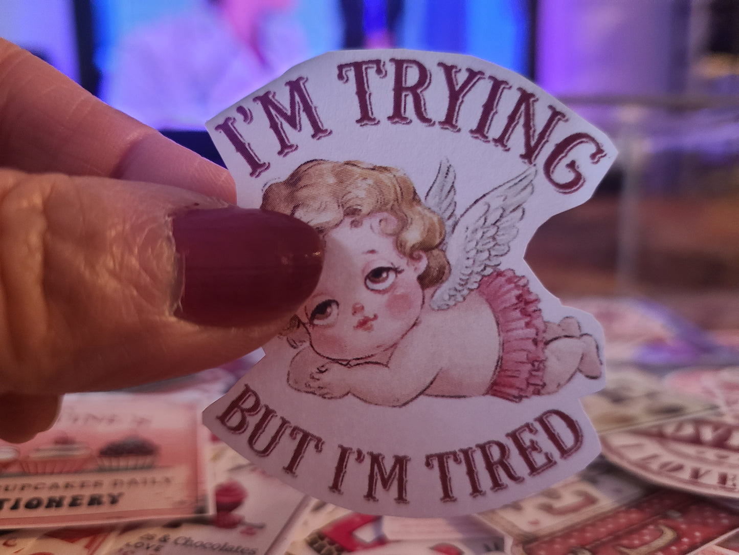 Valentine Cupid - I'm Trying But I'm Tired