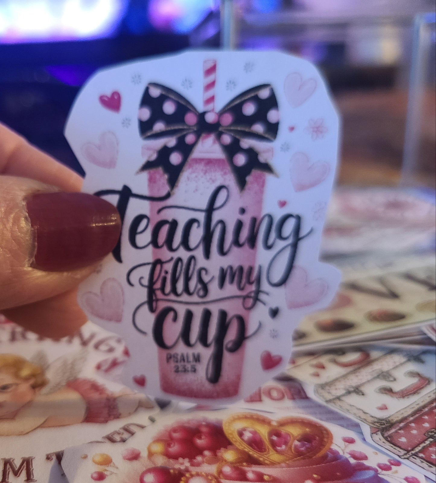 Valentine Teaching Fills M Cup