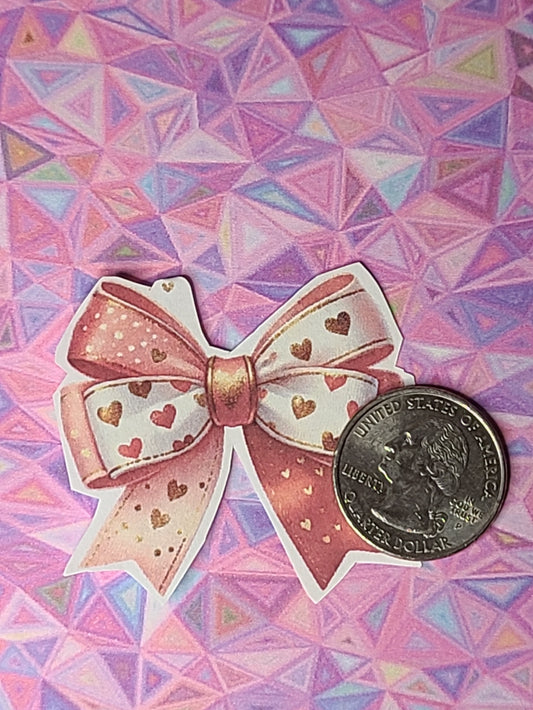 Valentine Bow with Hearts 16