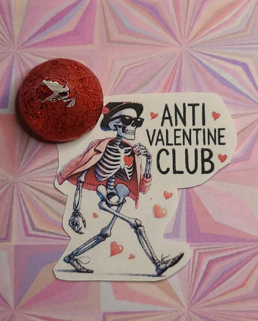 Valentine Skelly Anti-Valentine Club