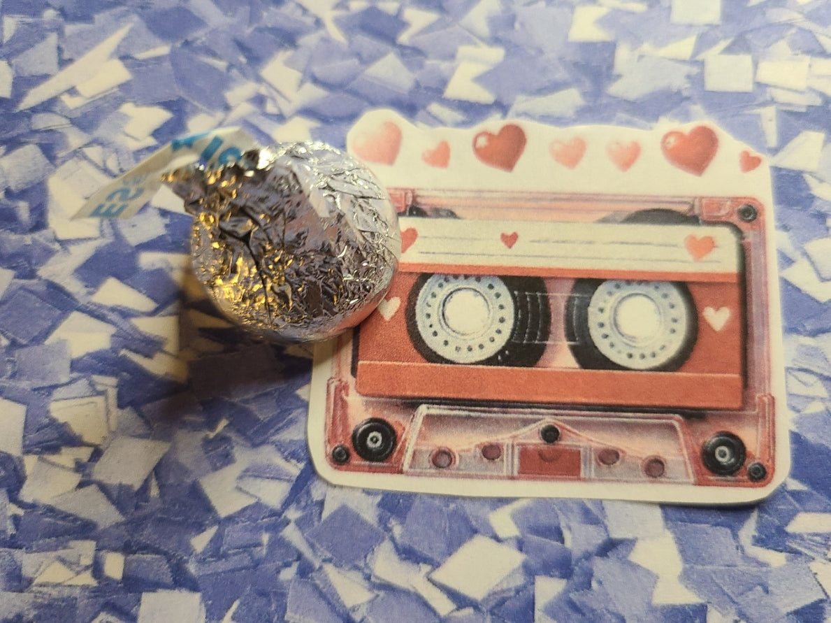 Valentine Red Heart Mix Tape 3