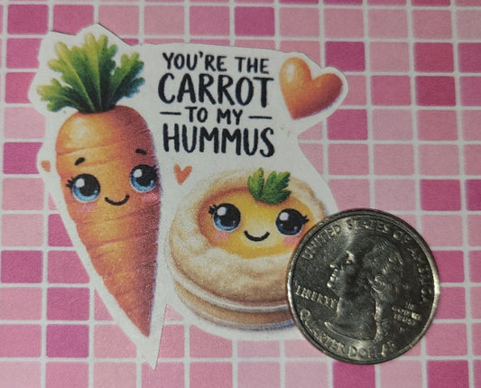 Valentine You're the Carrot to my Hummus 4