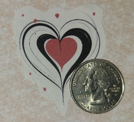 Valentine Modern Heart 3