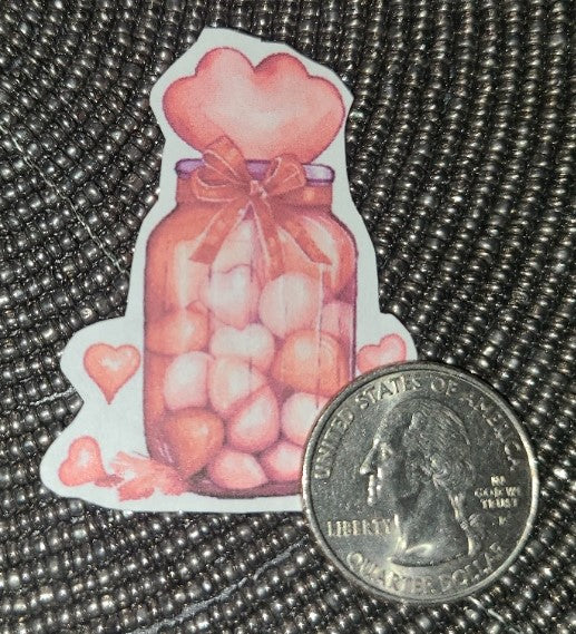 Valentine Jar of Hearts 18