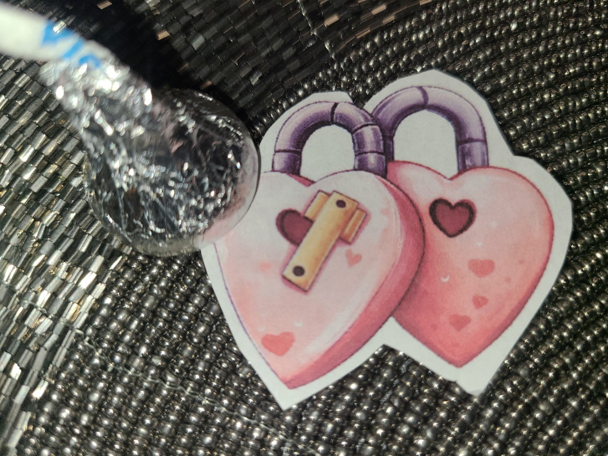 Valentine Two Heart Locks