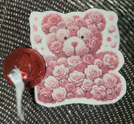 Valentine Flroal Teddy Bear