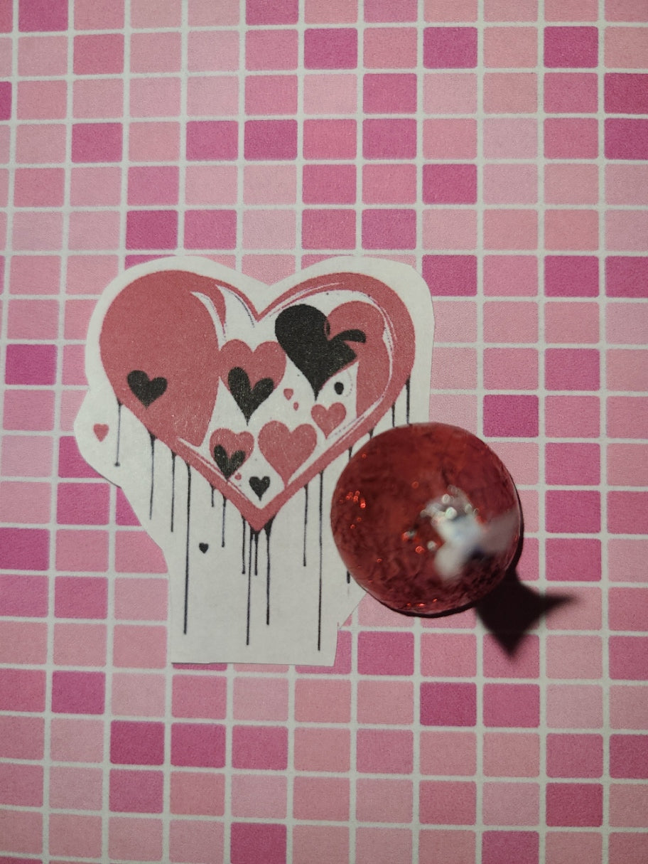 Valentine Modern Heart 8