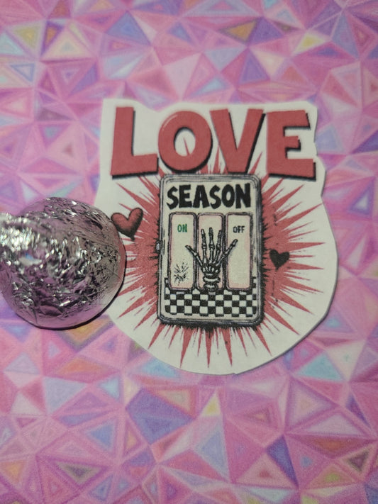 Valentine Skelly Love Season On/Off Switch
