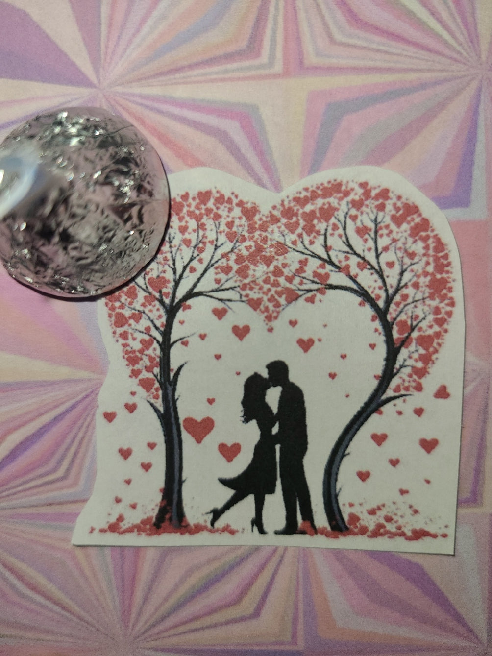 Valentine Love Tree with Couple