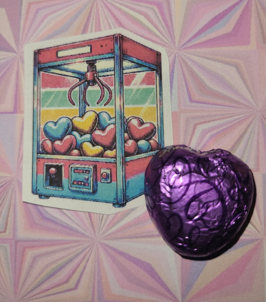 Valentine Bright Heart Claw Machine