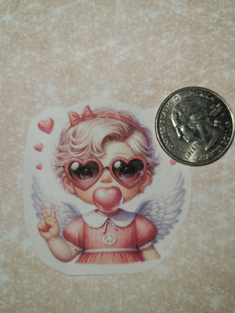 Valentine Cute Cupid Girl