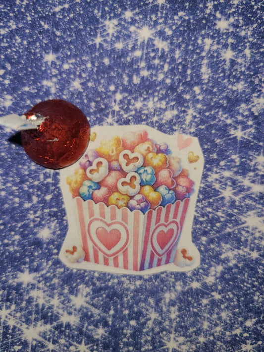 Valentine Colorful Popcorn