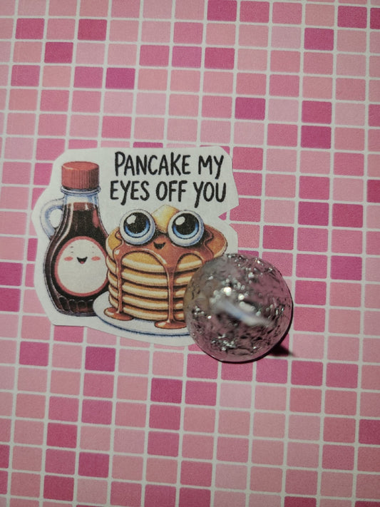 Valentine Pancake My Eyes Off of You