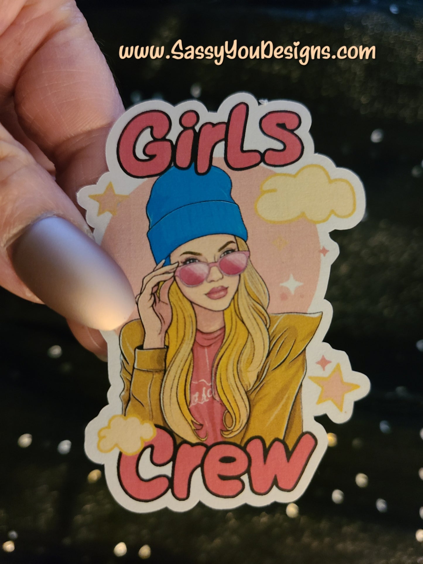 LARGE sticker - Girls Crew