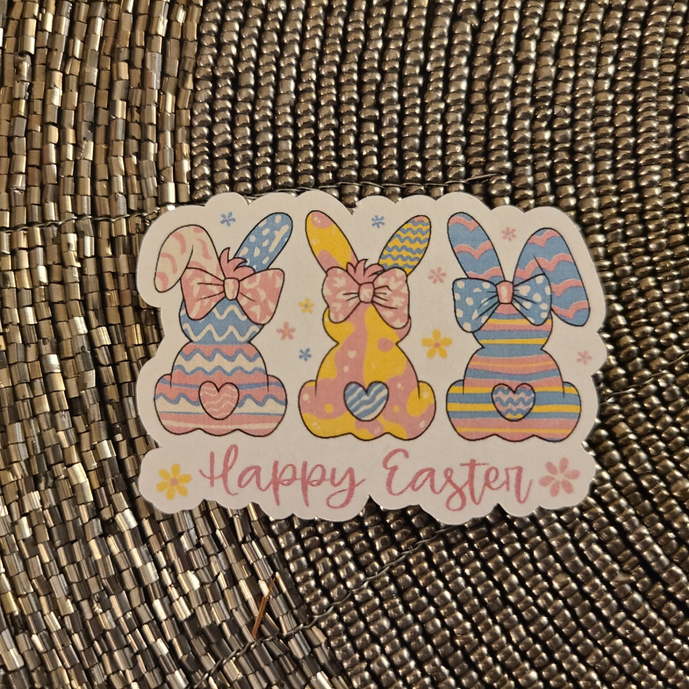Easter Printed Bunnies 03