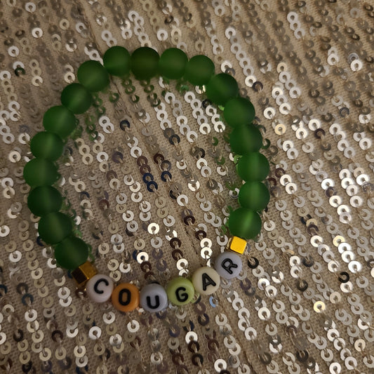 Bracelet COUGAR - glass beads