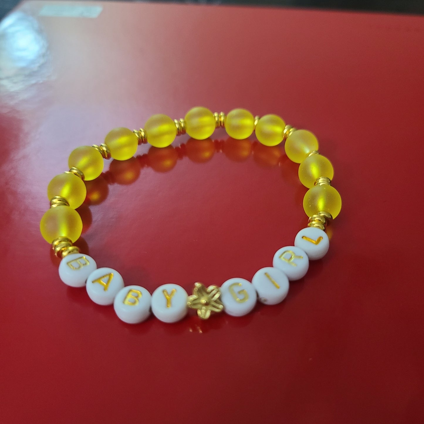 Bracelet BABY GIRL - glass beads