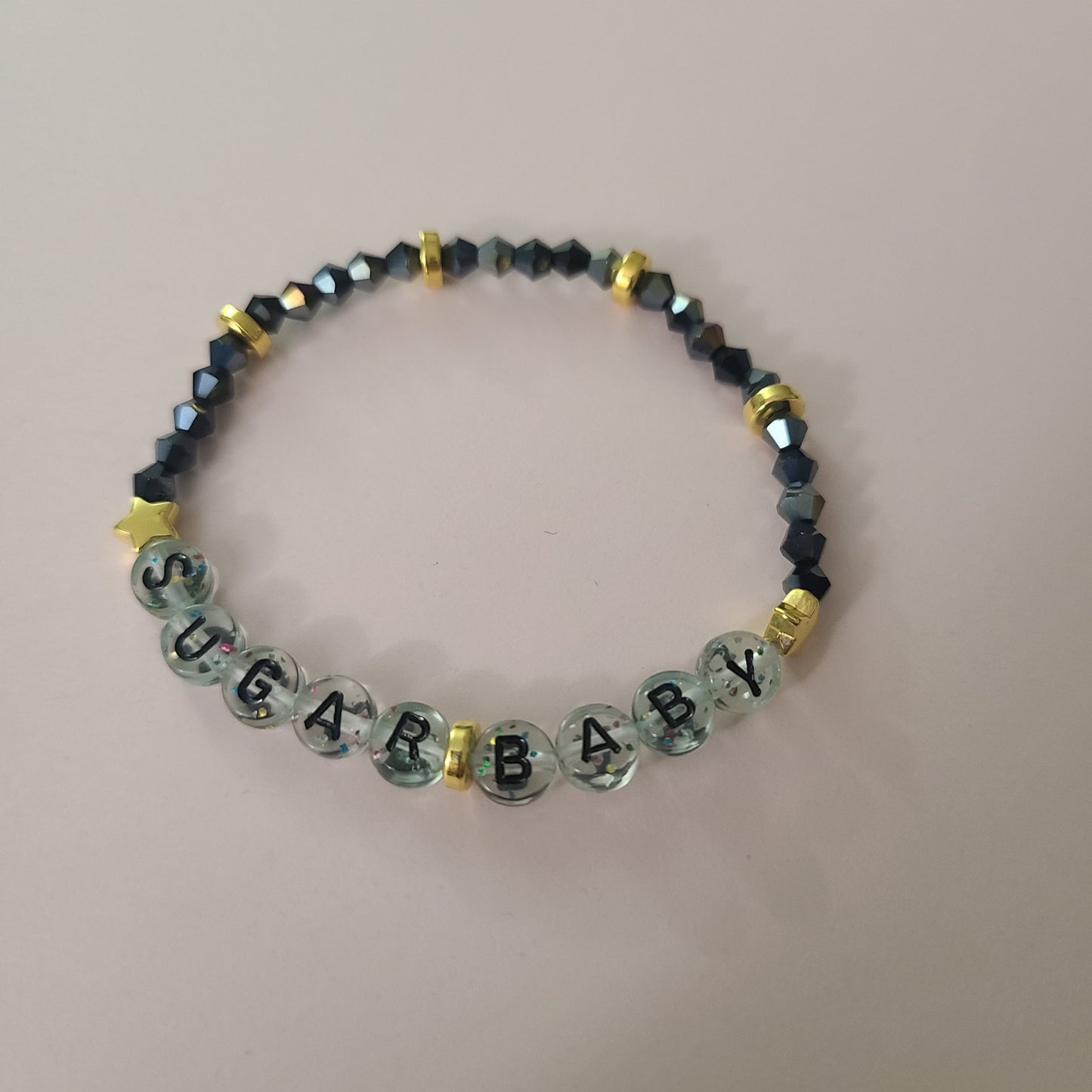 Bracelet SUGAR BABY - bicone beads