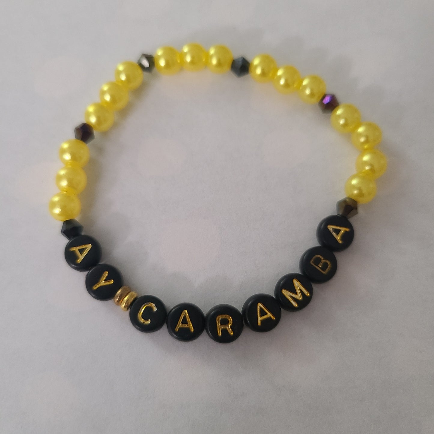 Bracelet AY CARAMBA - acrylic beads