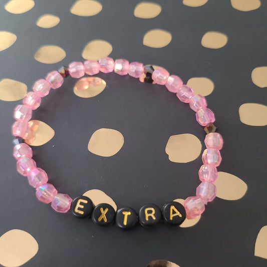 Bracelet EXTRA - bicone beads