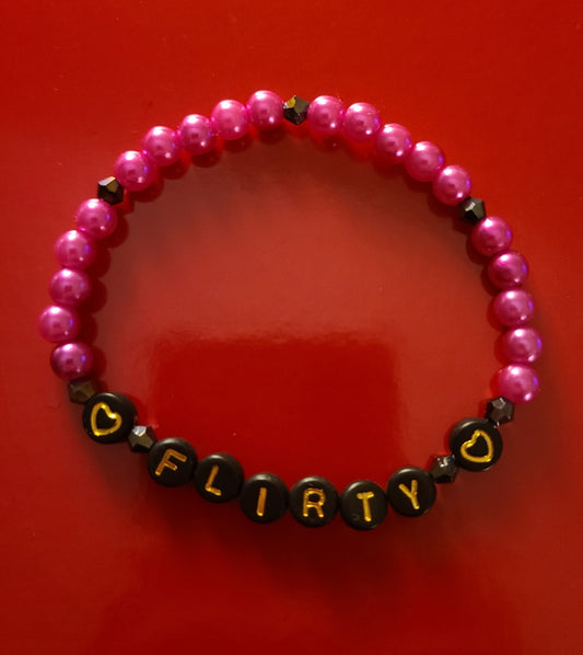 Bracelet FLIRTY - acrylic beads