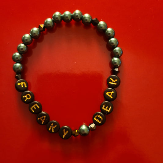 Bracelet FREAKY DEAK - acrylic beads