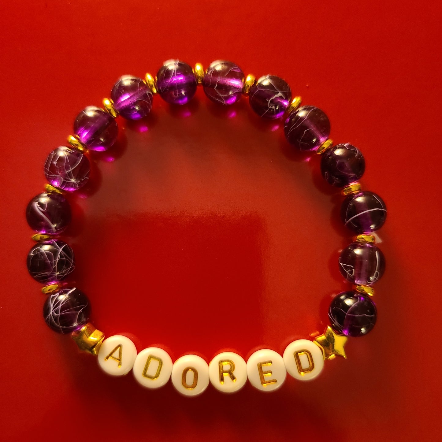 Bracelet ADORED - glass beads