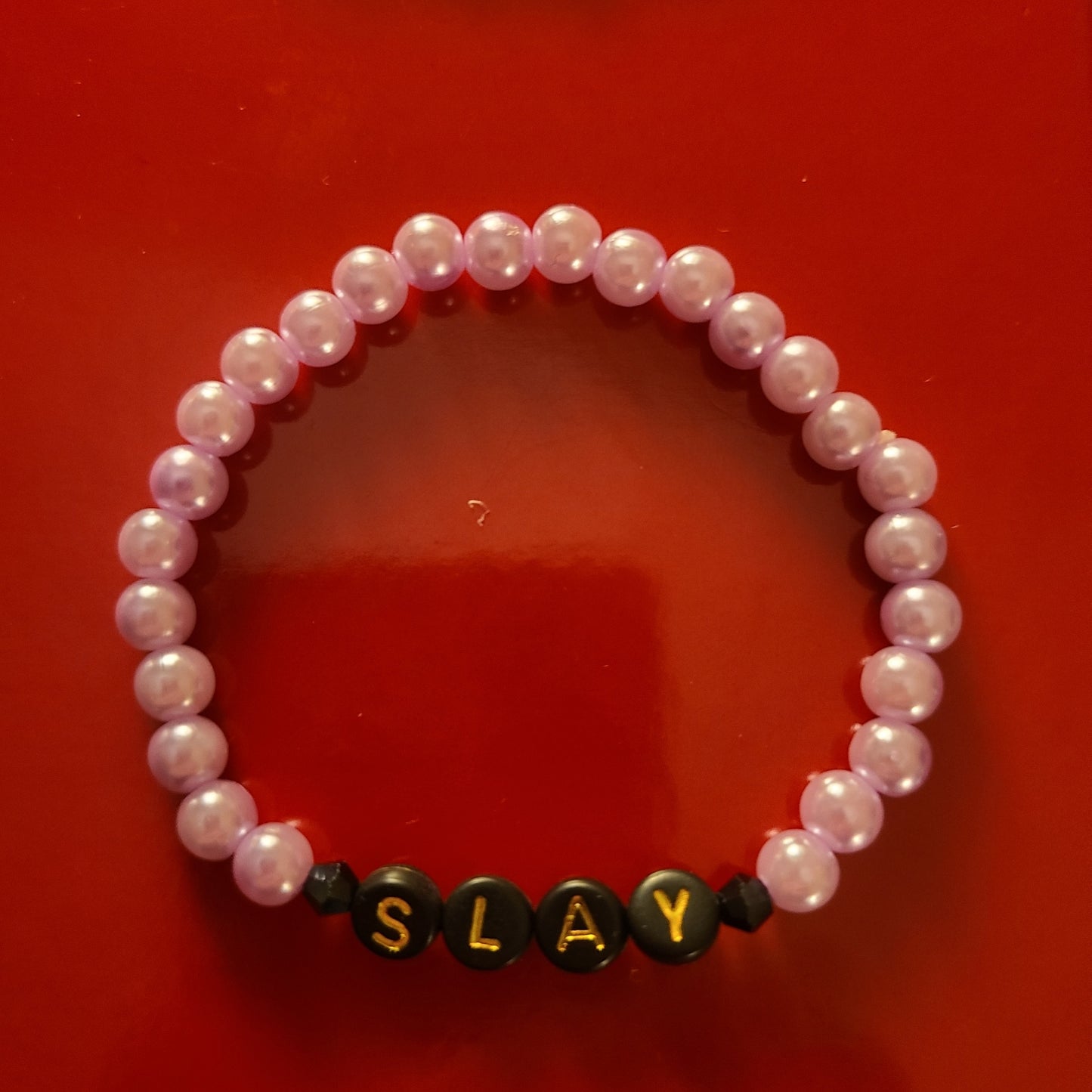 Bracelet SLAY - acrylic beads
