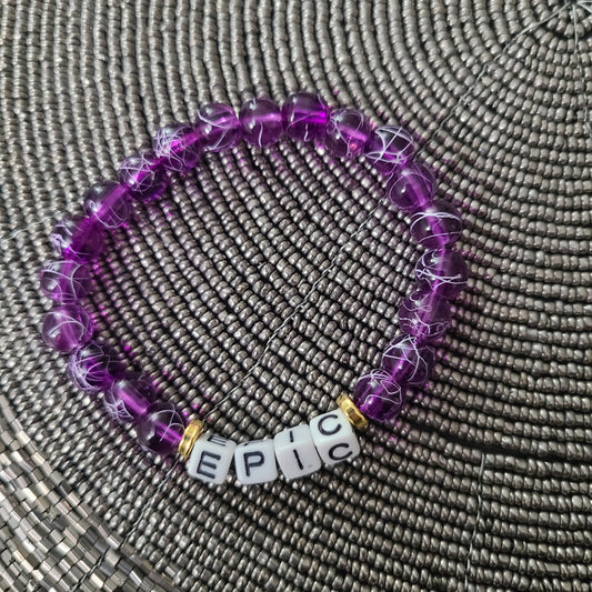 Bracelet EPIC - glass beads