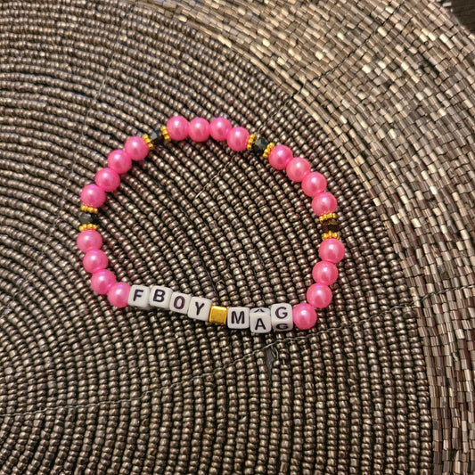 Bracelet FBOY MAG - acrylic beads