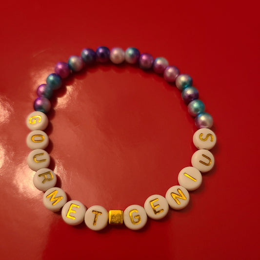 Bracelet GOURMET GENIUS - acrylic beads