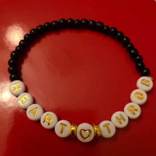 Bracelet HEART❤️THROB - acrylic beads