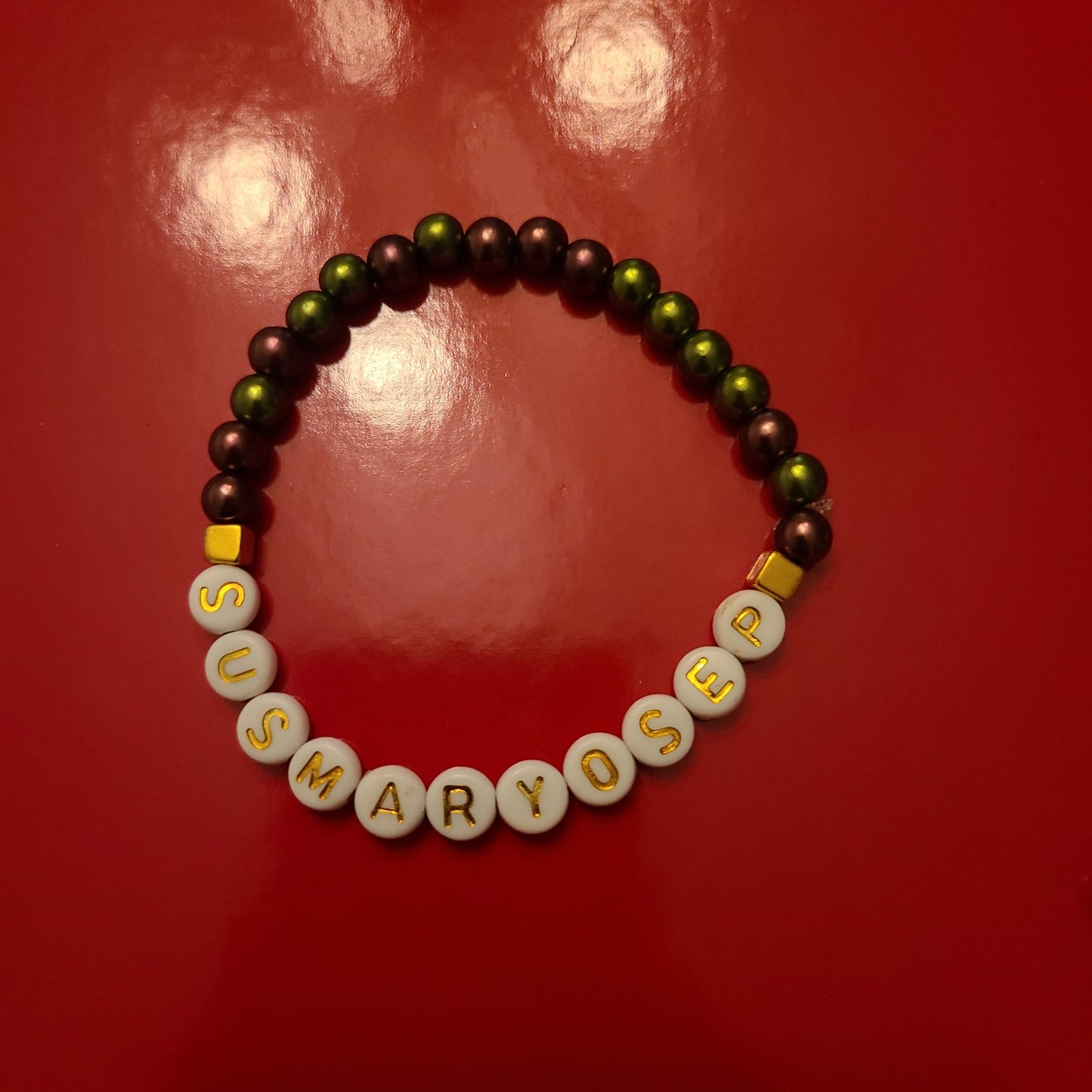 Bracelet SUSMARYOSEP - acrylic beads