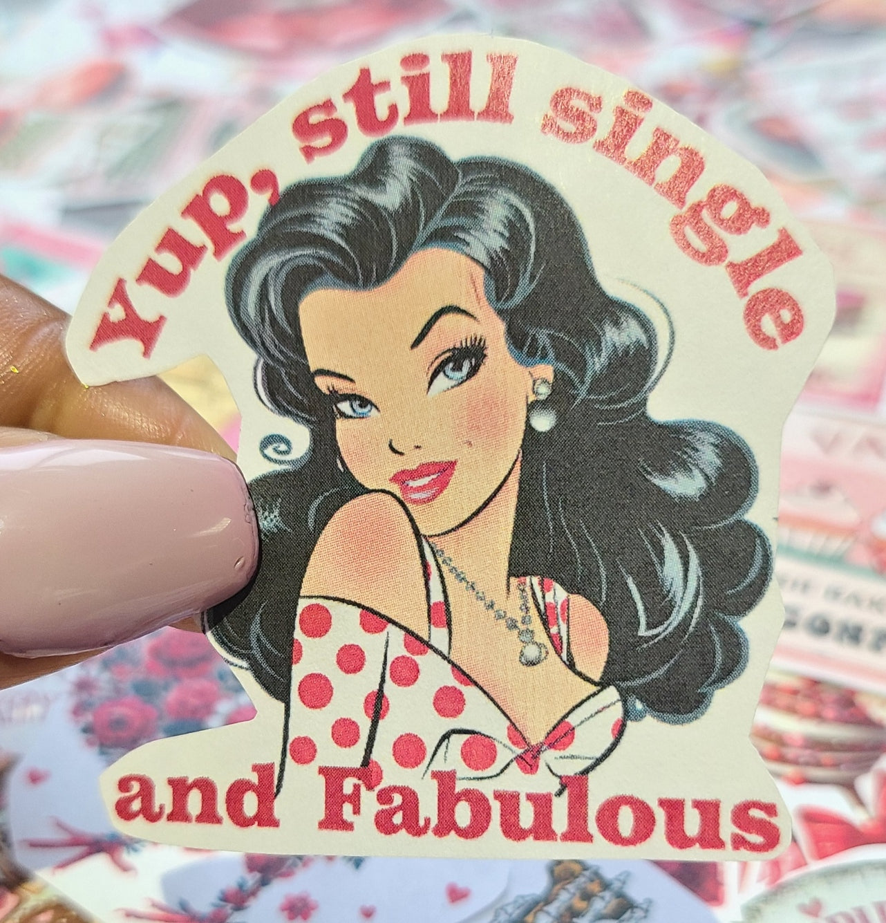 Valentine Still Single and Fabulous