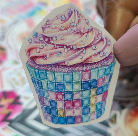 Valentine Disco Cupcake 5