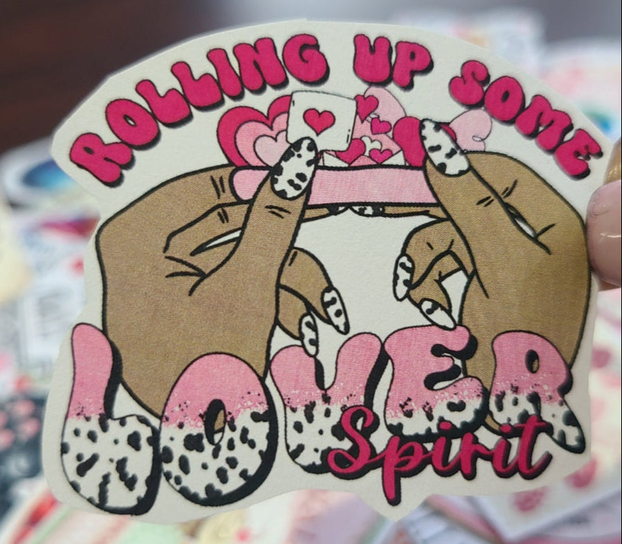 Valentine Rolling Up Some Lover Spirit 2