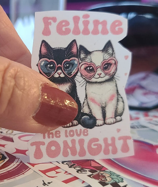 Valentine Feline the Love Tonight